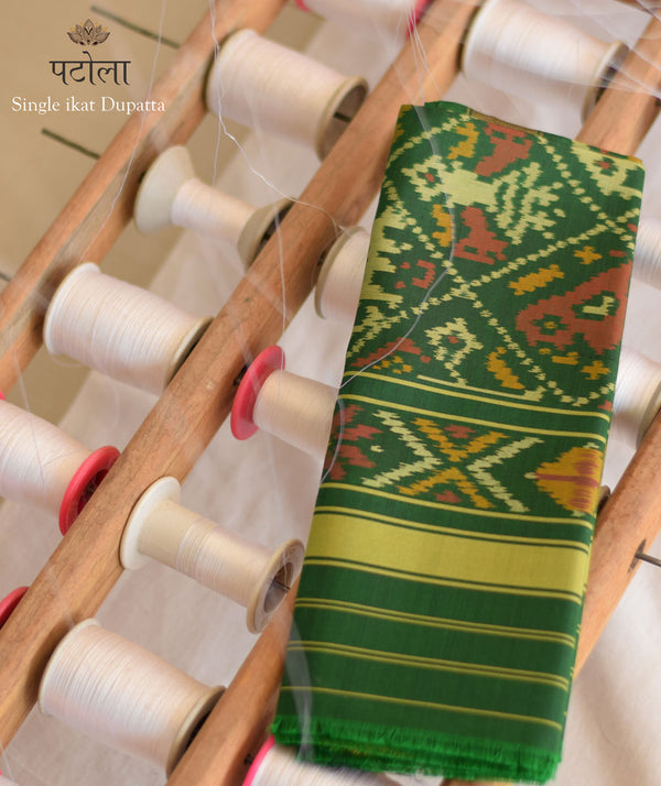 SINGLE IKAT PATOLA DUPATTA - new