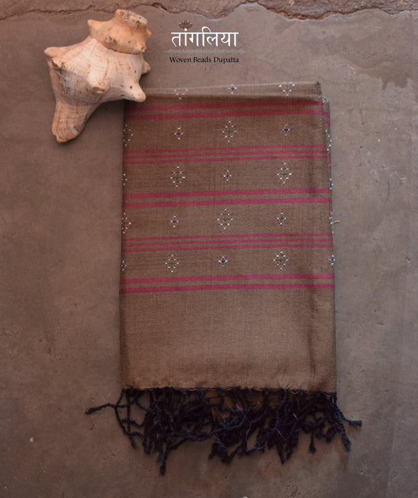 TANGALIYA COTTON HANDWOVEN DUPATTA