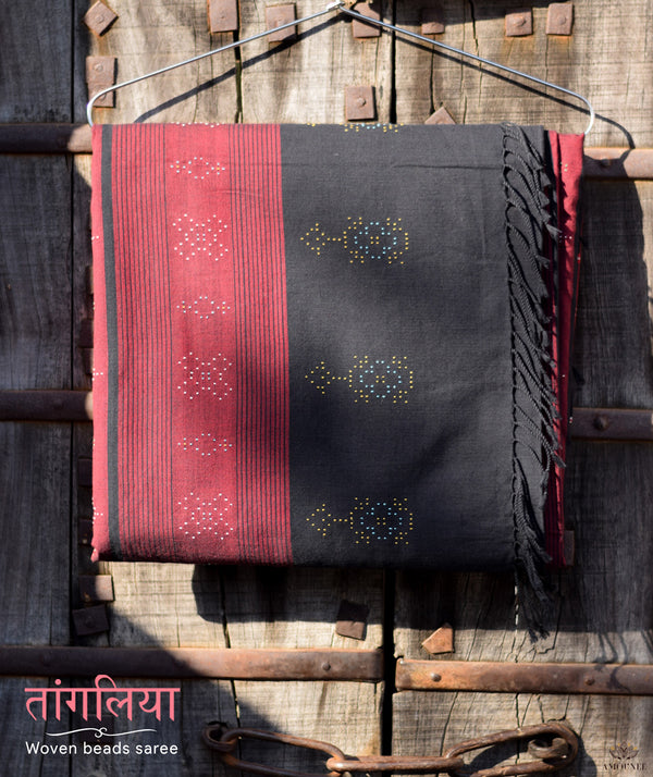TANGALIYA COTTON HANDWOVEN SAREE