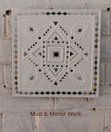 Mud and mirror work (Lipan work)