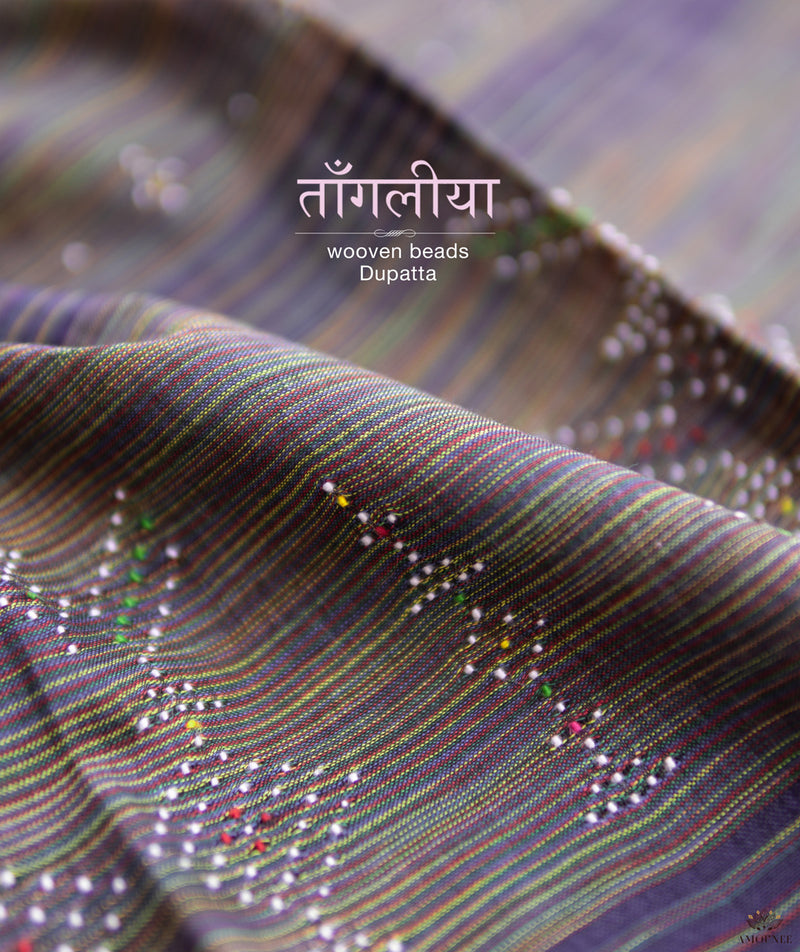 TANGALIYA COTTON HANDWOVEN DUPATTA