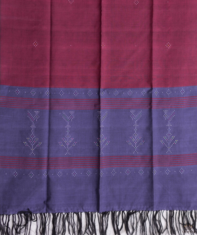 TANGALIYA COTTON HANDWOVEN DUPATTA