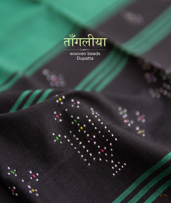 TANGALIYA COTTON HANDWOVEN DUPATTA