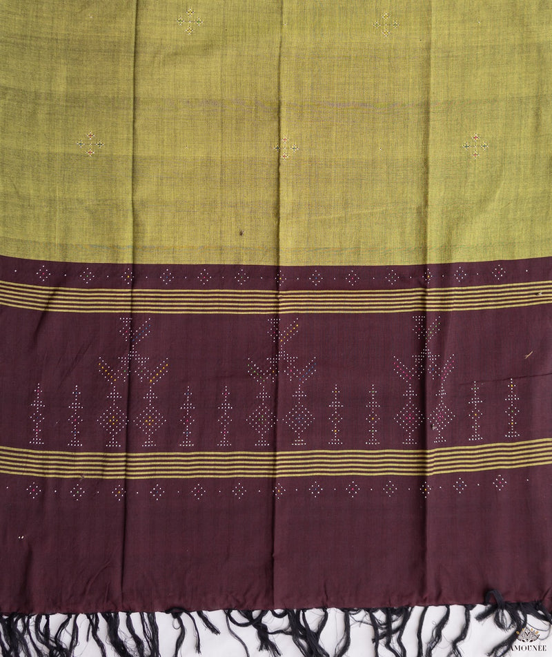 TANGALIYA COTTON HANDWOVEN DUPATTA