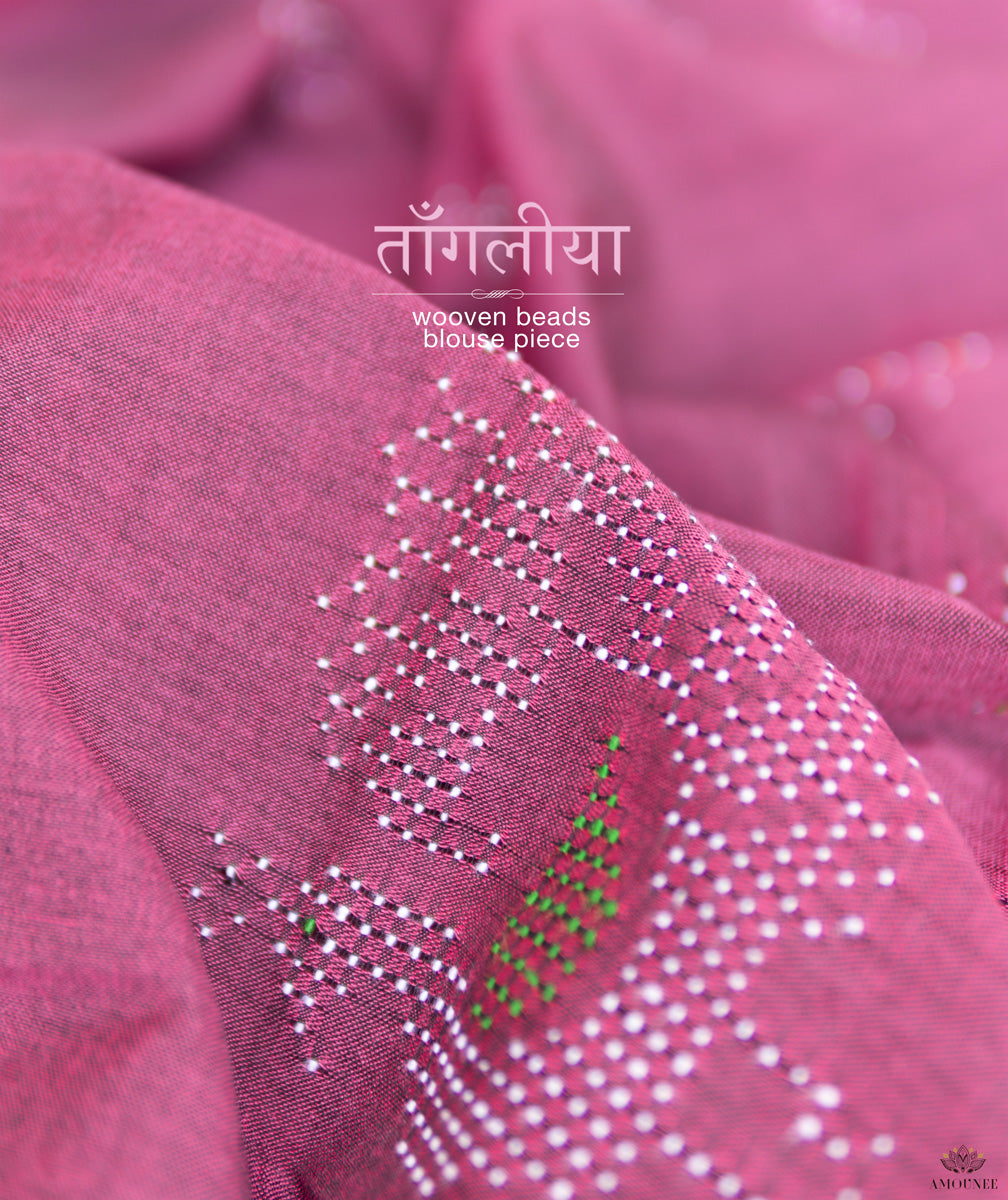 TANGALIYA COTTON HANDWOVEN BLOUSE PIECE