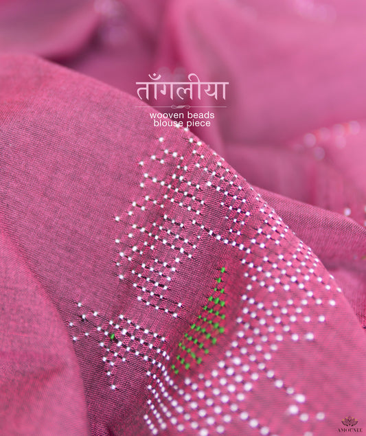 TANGALIYA COTTON HANDWOVEN BLOUSE PIECE