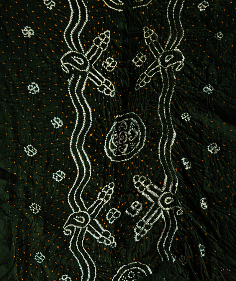 Bandhani Cotton Suit Piece