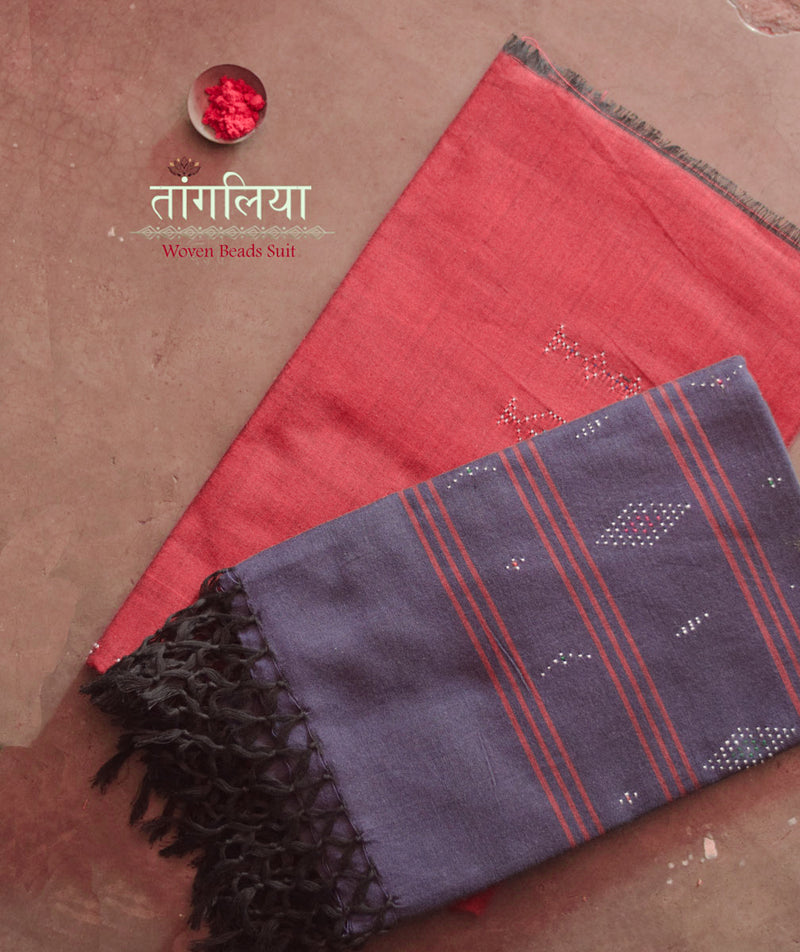 TANGALIYA COTTON HANDWOVEN SUIT PIECE