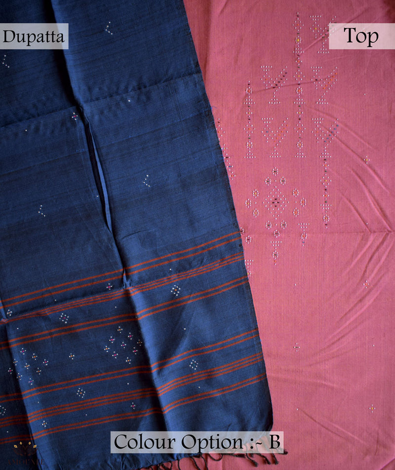 TANGALIYA COTTON HANDWOVEN SUIT PIECE