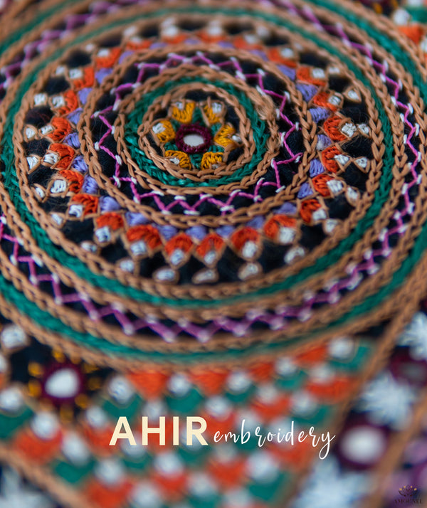 AHIR EMBROIDERY WALL ART
