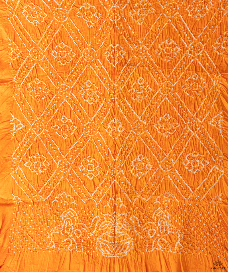 Bandhani Cotton Suit Piece