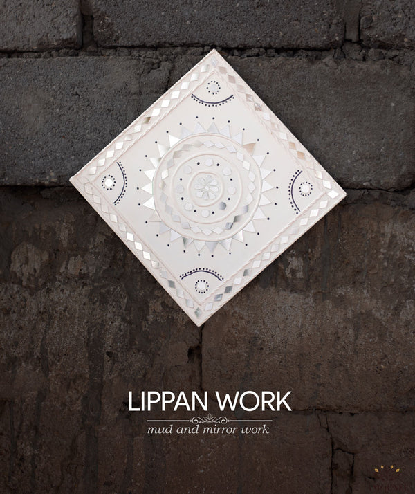 Mud and mirror work (Lipan work)