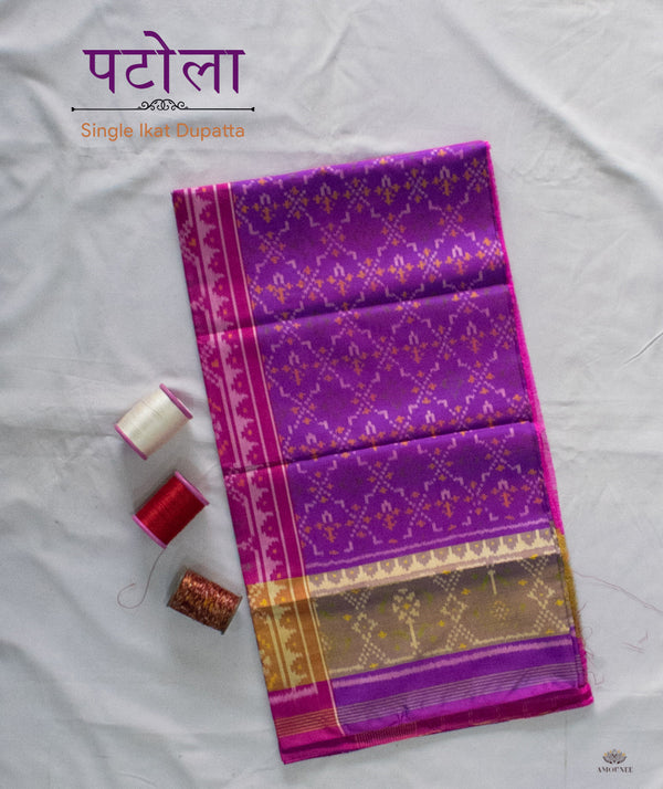 SINGLE IKAT PATOLA DUPATTA