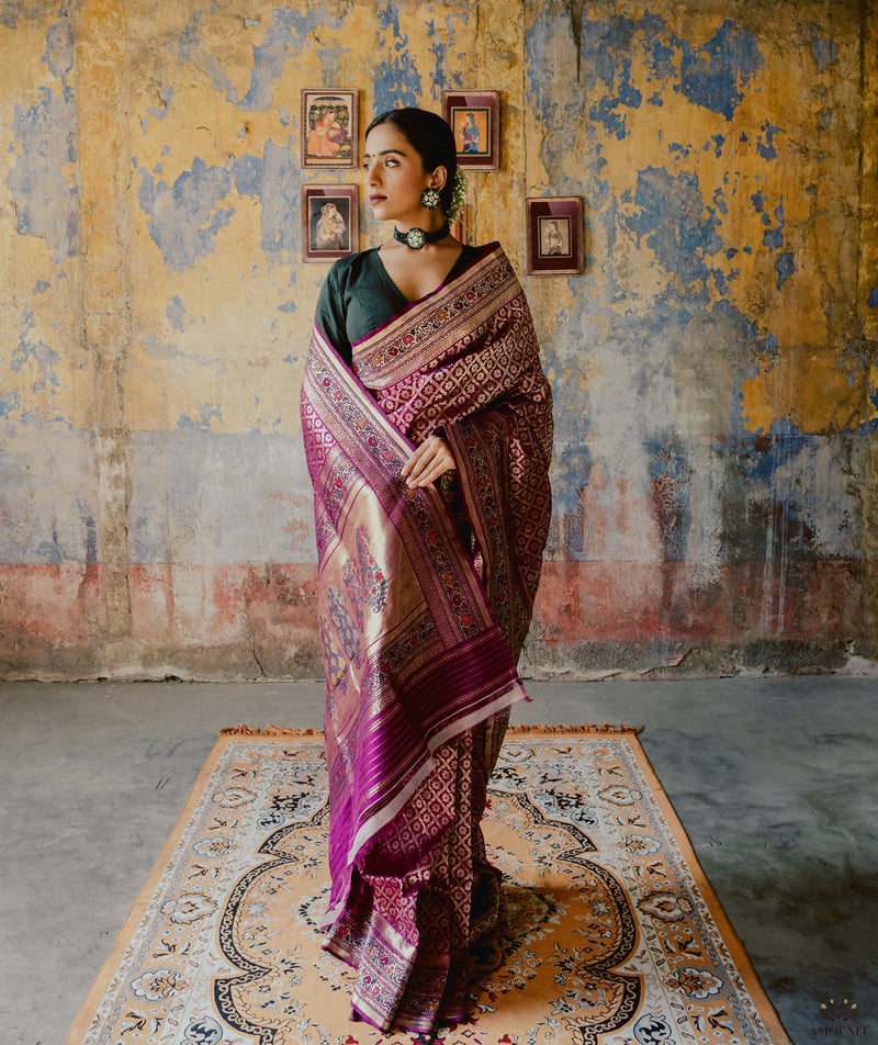 ASHAWALI BROCADE SILK SAREE