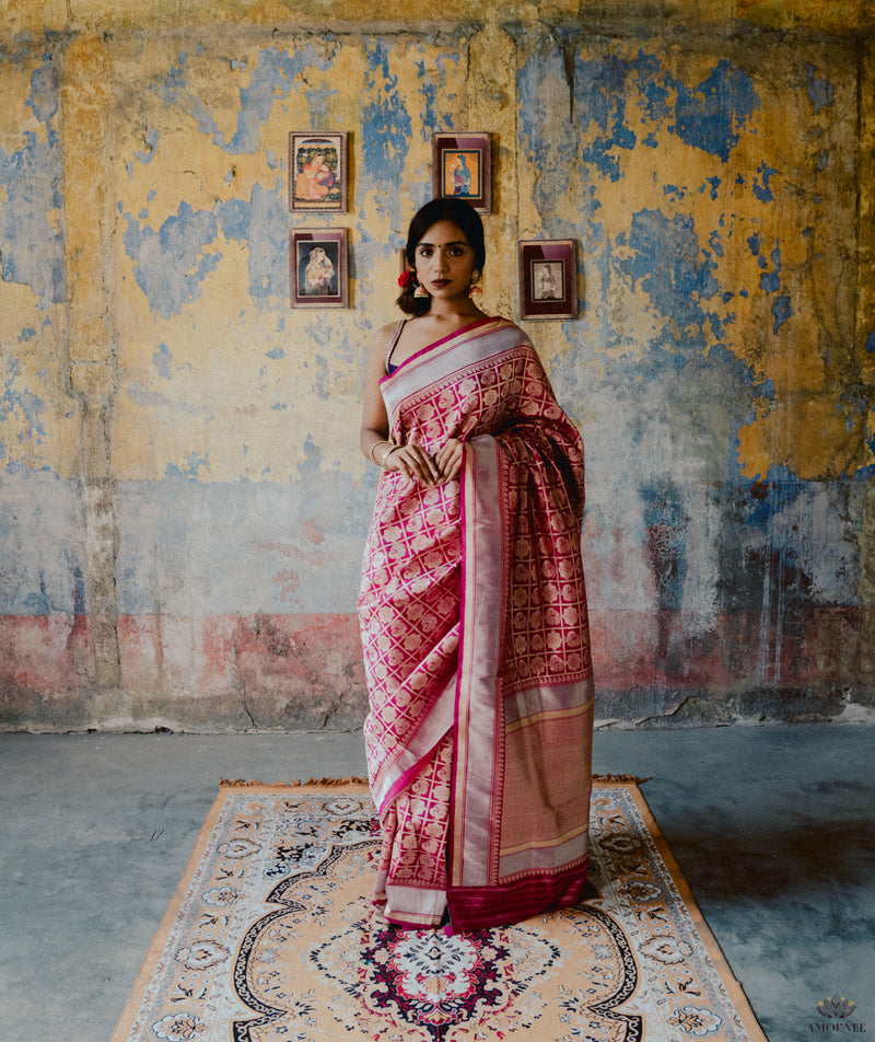 ASHAWALI BROCADE SILK SAREE