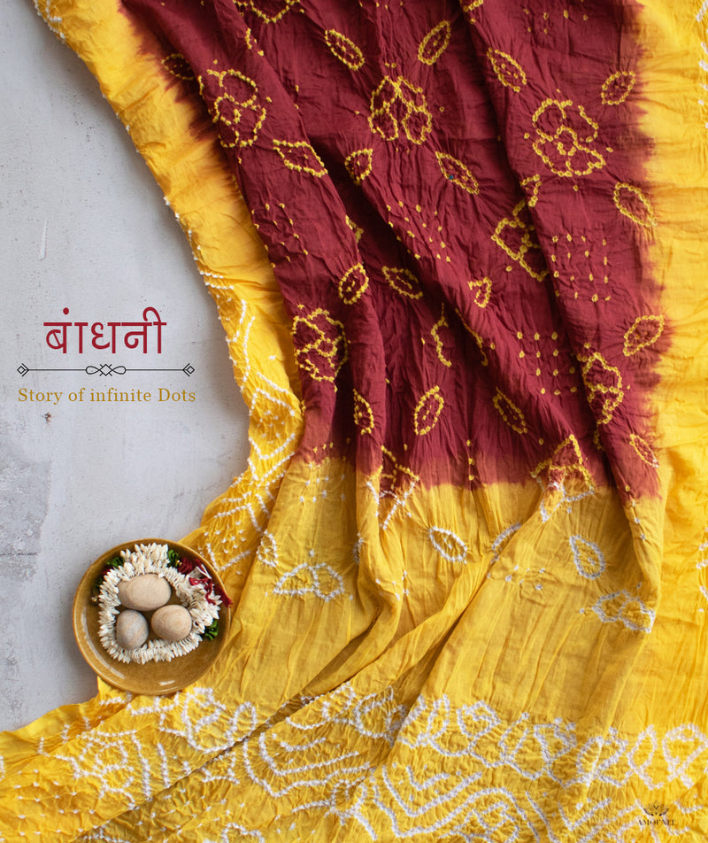 BANDHANI COTTON SAREE