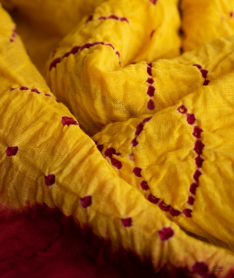 BANDHANI COTTON SAREE