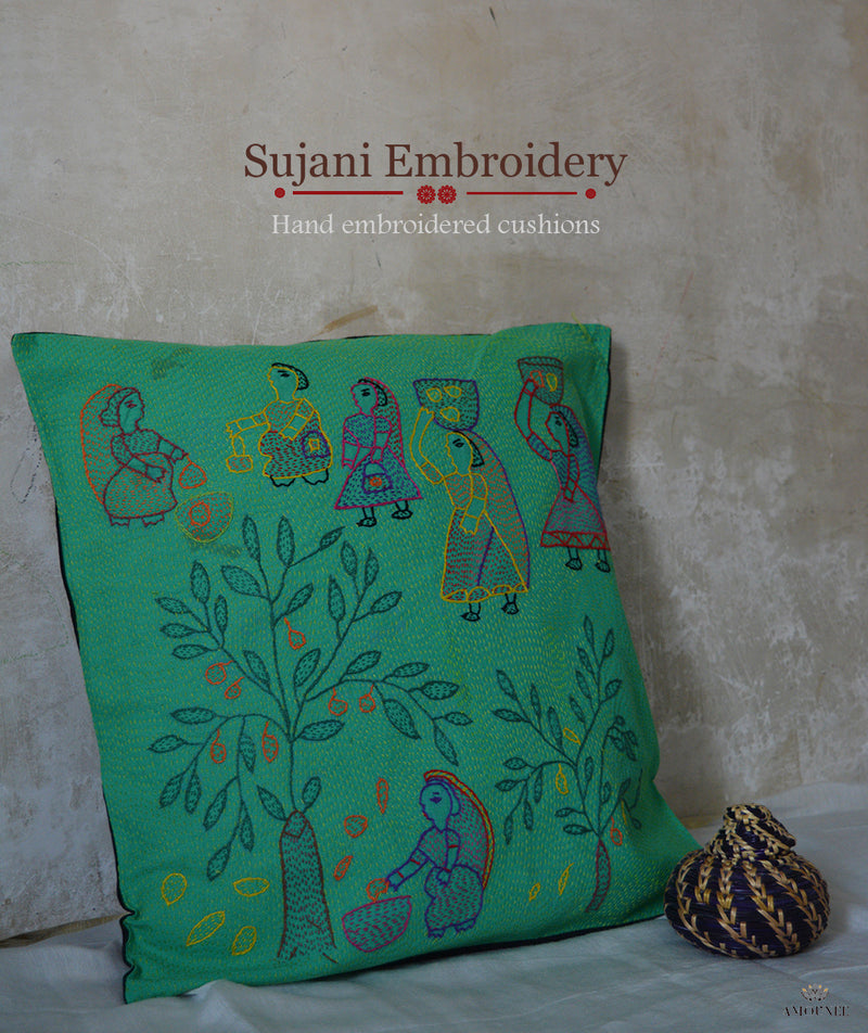 Sujani Hand Embroidered Cushions