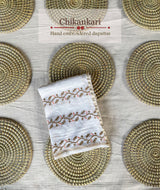 Chikankari Hand Embroidered Dupatta