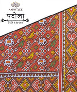 Patola Semi Double Ikat Sarees