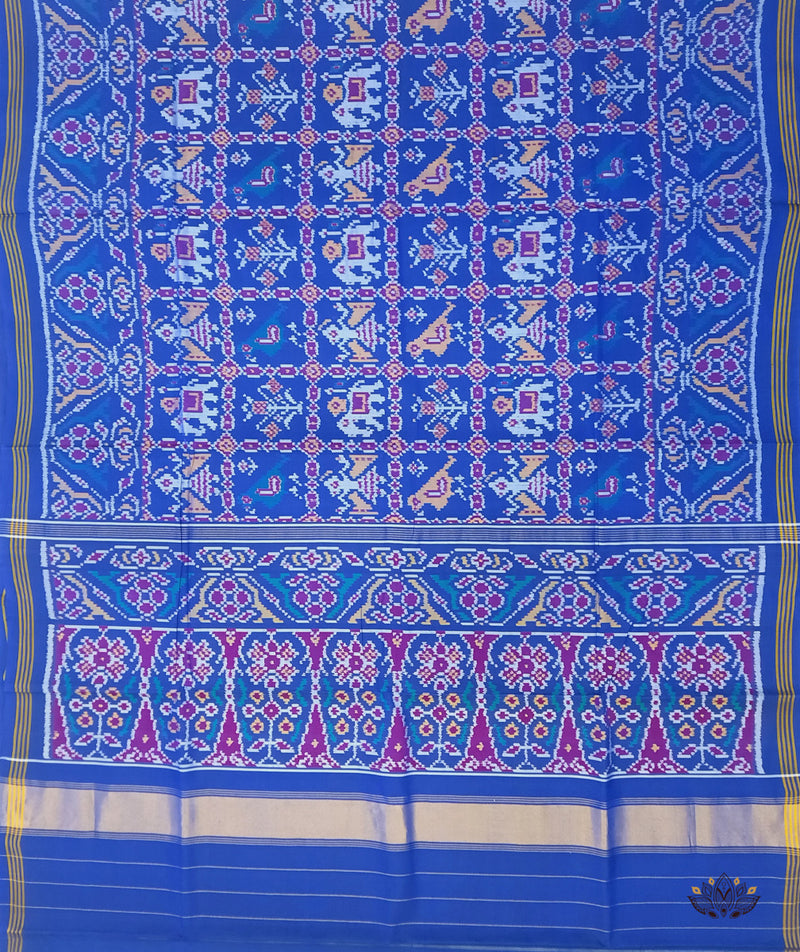 Patola Semi Double Ikat Sarees