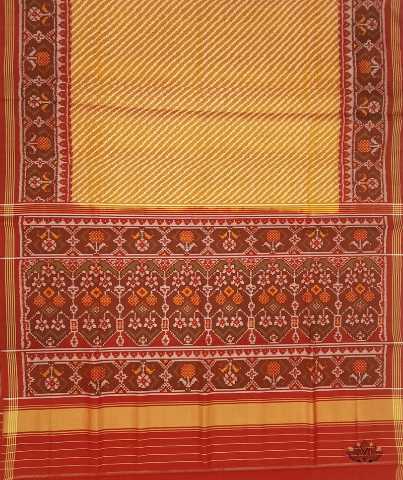 Patola Semi Double Ikat Sarees