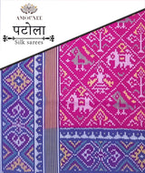 Patola Semi Double Ikat Sarees