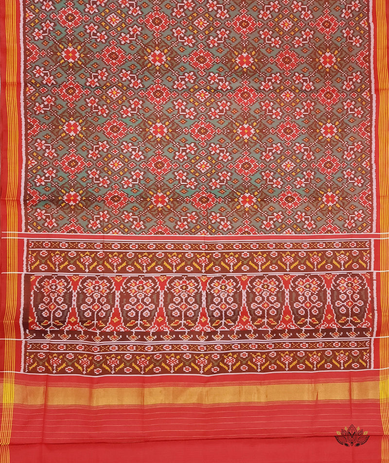 Patola Semi Double Ikat Sarees