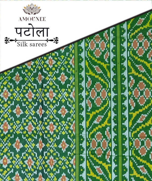 Patola Single Ikat Sarees
