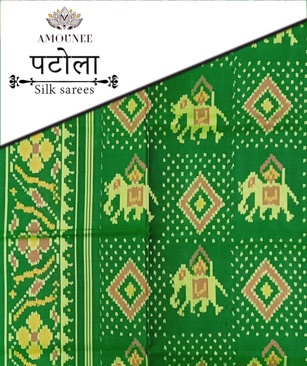 Patola Single Ikat Sarees