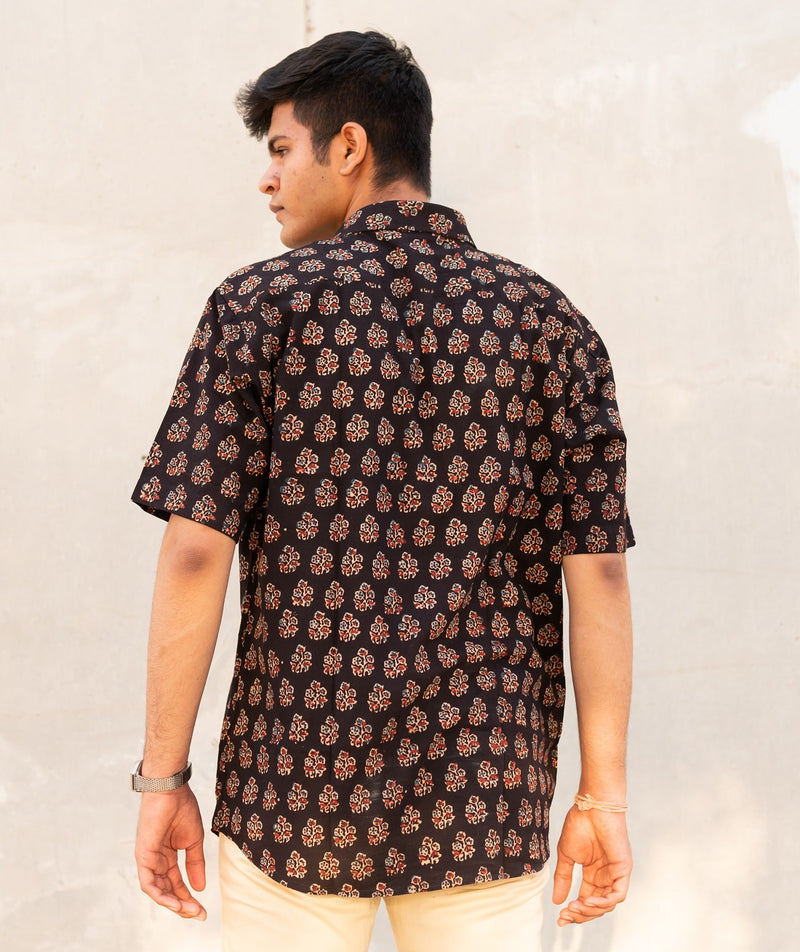 MEN'S COTTON AJRAKH SHIRT