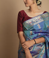 Swarnachari Handwoven saree