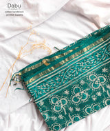 Handblock Printed Kota Dorai Dabu Dupatta