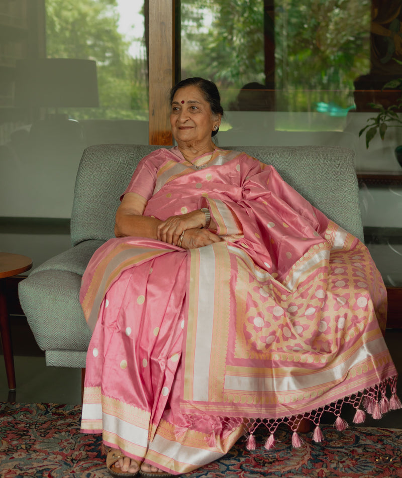 ASHAWALI BROCADE SILK SAREE