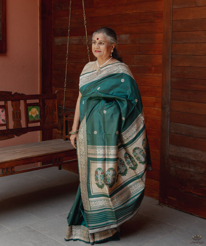 ASHAWALI BROCADE SILK SAREE