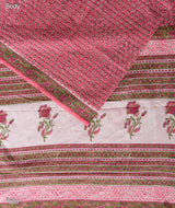 Sanganeer cotton Handblock Printed Saree