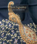 Sozni Hand Embroidered Stole