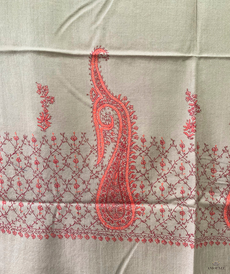 Sozni Hand Embroidered Stole