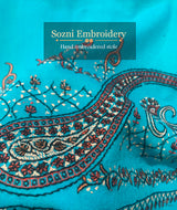 Sozni Hand Embroidered Stole