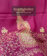 Sozni Hand Embroidered Stole