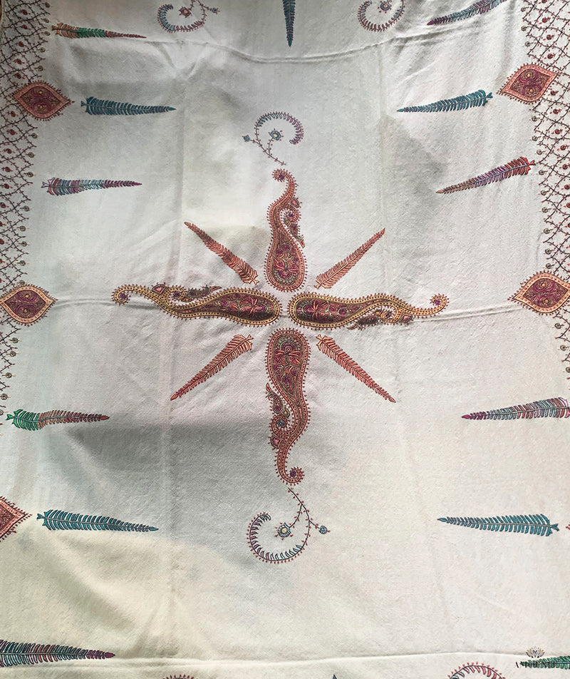 Sozni Hand Embroidered Stole