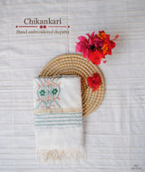 Chikankari Hand Embroidered Dupatta