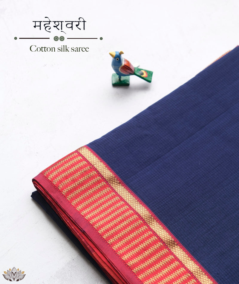 MAHESHWARI COTTON SILK SAREE