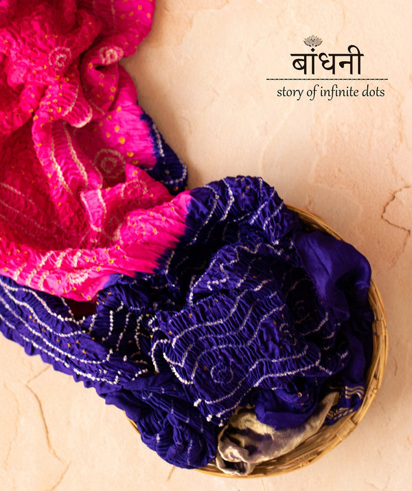 BANDHANI GAJJI SILK SAREE