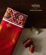 Double Ikat Patola Saree