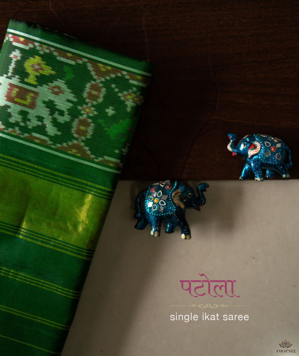 SINGLE IKAT PATOLA SAREE