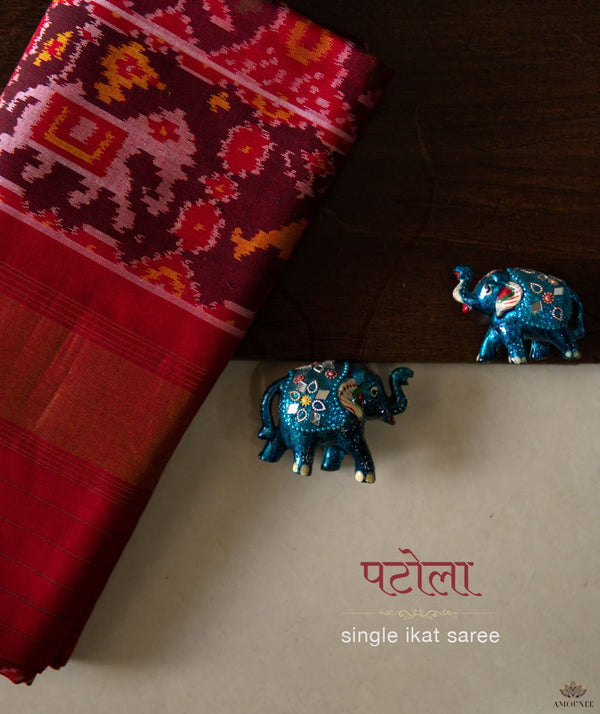 SINGLE IKAT PATOLA SAREE