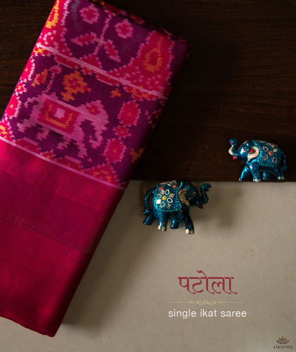 SINGLE IKAT PATOLA SAREE