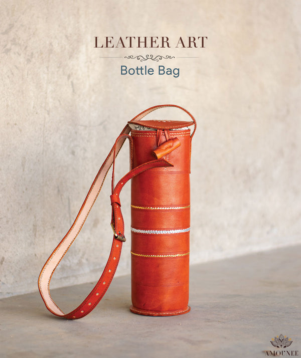 Leather Bottle Bag