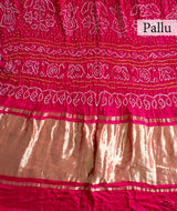 BANDHANI GAJJI SILK SAREE